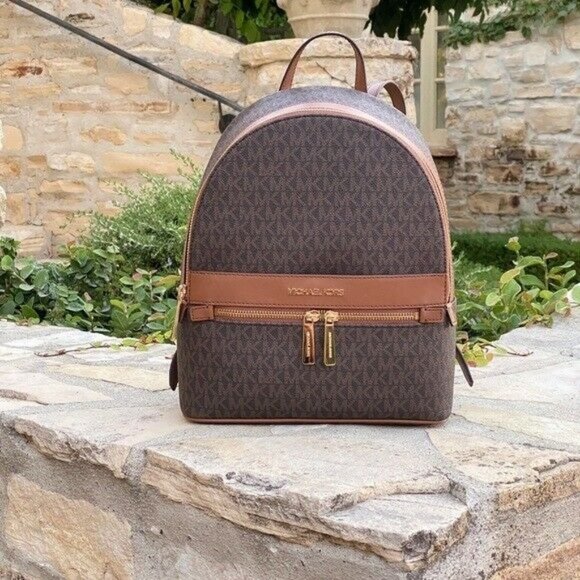 MICHAEL KORS MD KENLY SIGNATURE BACKPACK&WALLET - Picture 7 of 12